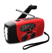 Mead's Supply & Equipment Outfitters limited Emergency Radios Portable Emergency Weather Radio with Solar, Hand Crank and LED Flashlight Portable Emergency Weather Radio with Solar, Hand Crank and LED Flashlight