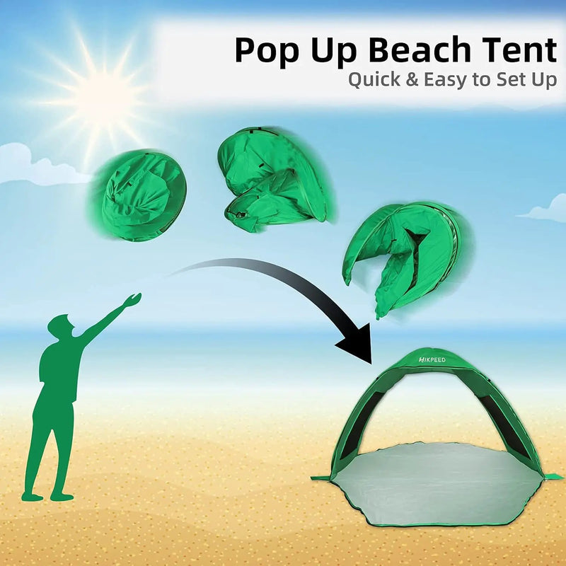 Pop Up Beach Tent – Instant Setup, UV Protection & Portable TTQY7023