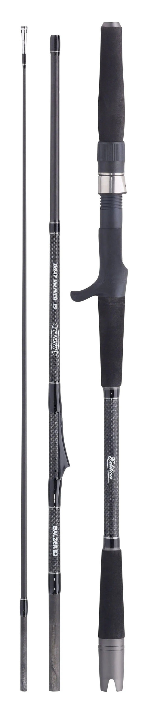 Balzer Fishing Rods 71 Degrees North Boat Inliner/Interliner 15lbs Travel Rod |1.95m (6.39ft)| 100-300G 71 Degrees North Boat Inliner/Interliner 15lbs Travel Rod |1.95m (6.39ft)| 100-300G