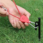 Ecotrek Reflective Ratchet Guy Ropes – Adjustable Tent Tie Down Ropes with Pulley JP5687 by ECOTREK
