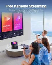 Ikarao S1 Karaoke Machine System With 10.1″ Touch Screen Wireless Mic by Kiwi Grab