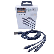 Mobigo 1.2m 3 In 1 Cable GO3TLM by 9eight5