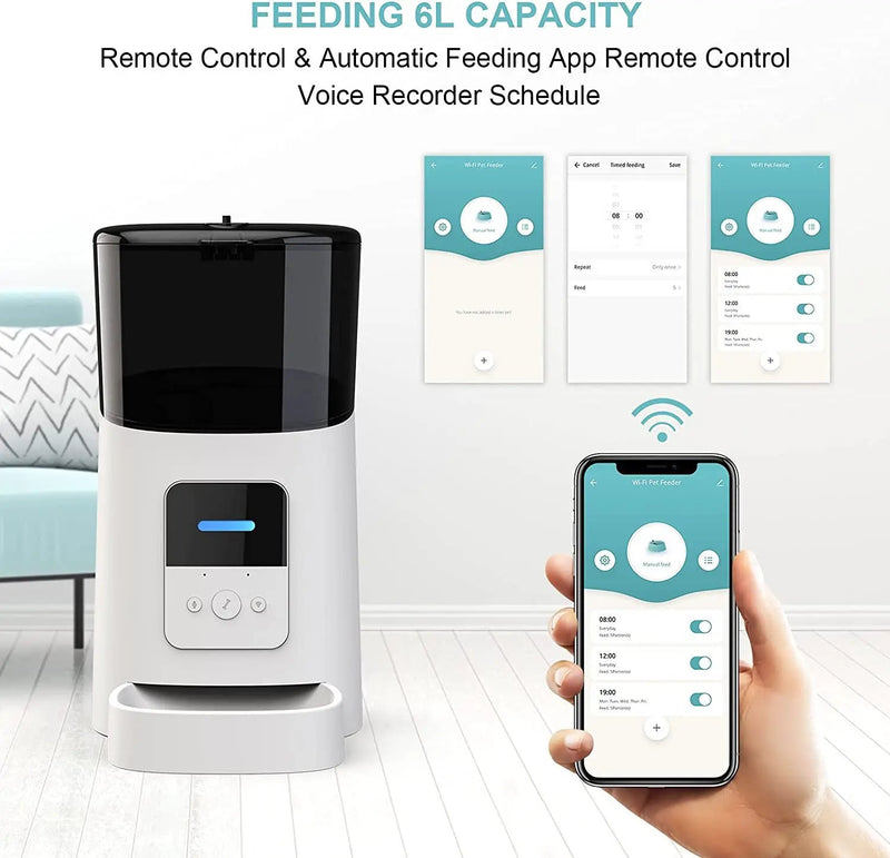 App Controlled Automatic Pet Dog Cat Feeder by salelink.co.nz
