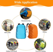 Ecotrek Waterproof Backpack Rain Cover Fits 55–65L – Dustproof, Sunproof 190T Polyester MT5581 by ECOTREK