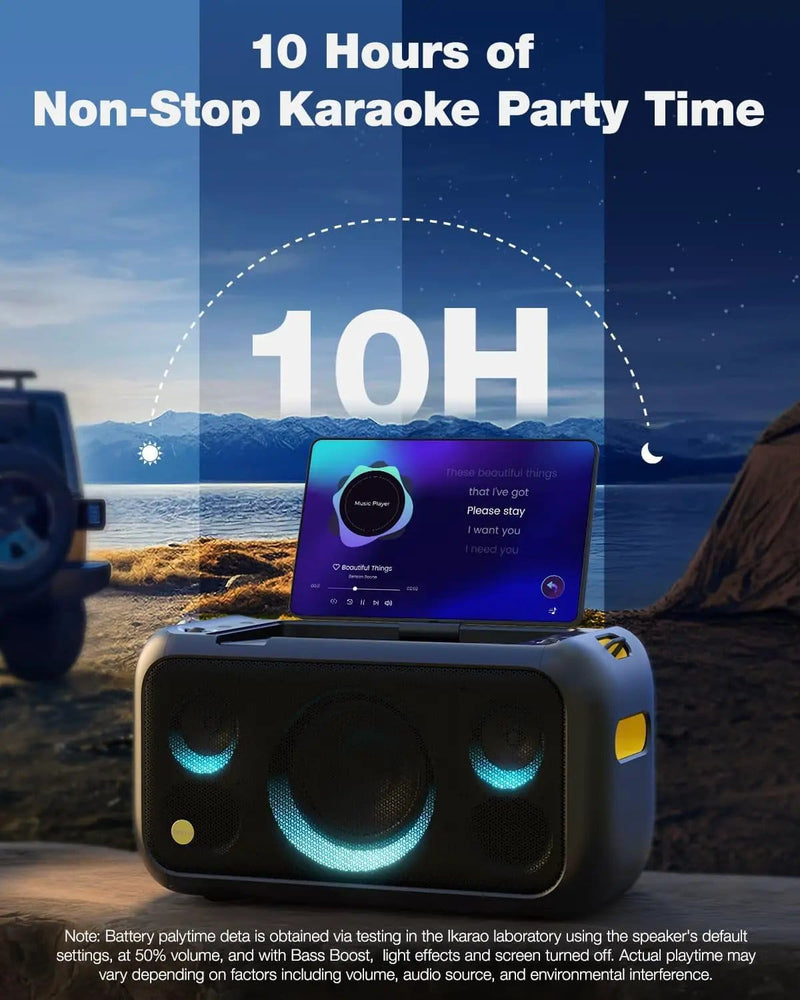 Kiwi Grab Kiwi Grab Ikarao Break X1 Karaoke Machine System With 13.3″ Touch Screen Wireless Mic Ikarao Break X1 Karaoke Machine System With 13.3″ Touch Screen Wireless Mic