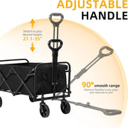 Foldable Wagon, Beach Cart Trolley LJ1115 by ECOTREK