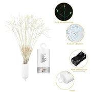 198 LED Hanging Starburst Firework Fairy String Light Lamp Party Xmas Decro by salelink.co.nz