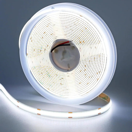 24V COB Cool White 10M LED Strip Light by salelink.co.nz