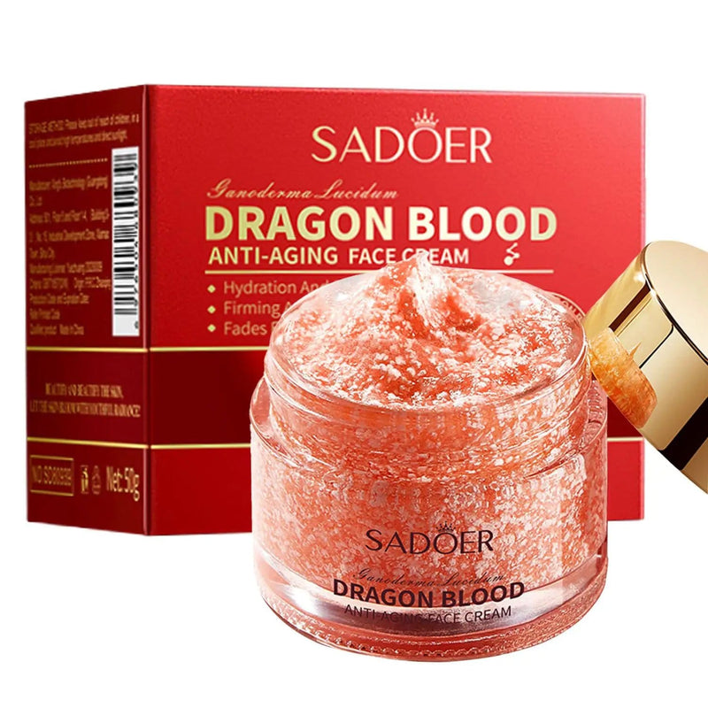 SADOER Dragon Blood Anti-Aging Face Cream – 50g by Poppy Gifts