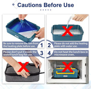 Portable Electric Heated Heating Lunch Box Bento Food Warmer 12V by salelink.co.nz