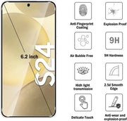 Samsung Galaxy S24 Tempered Glass Screen Protector by salelink.co.nz