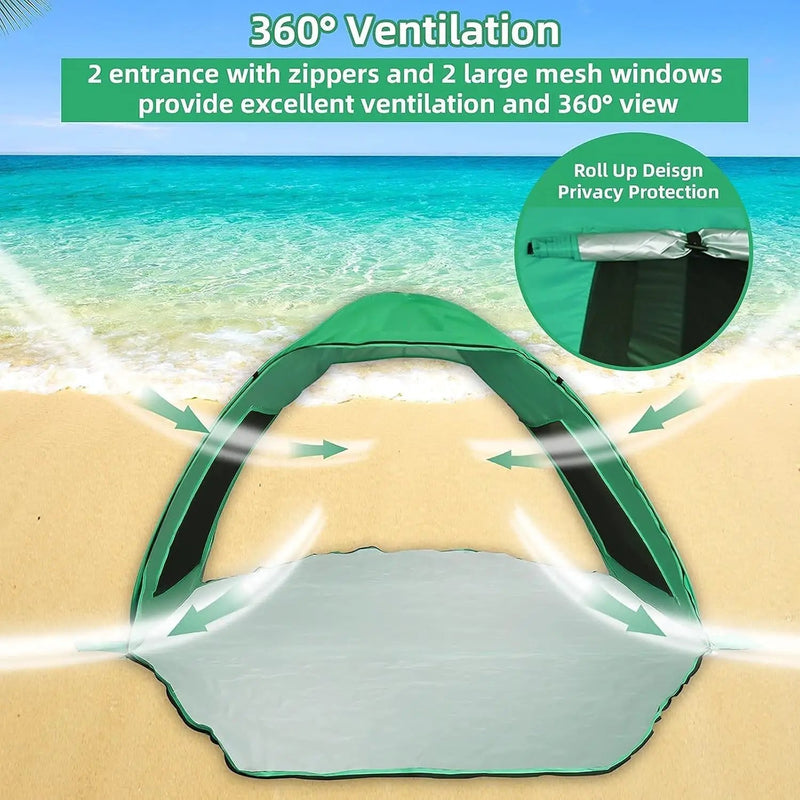Pop Up Beach Tent – Instant Setup, UV Protection & Portable TTQY7023