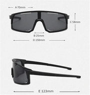 ECOTREK Fashion Cycling Sports Sunglasses – Windproof Outdoor Glasses for Men & Women LX03 by ECOTREK