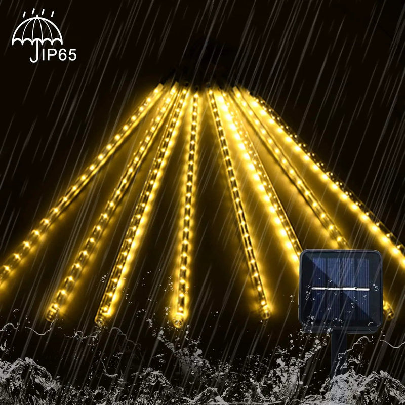Meteor Shower Solar Light Outdoor Garden Light by salelink.co.nz