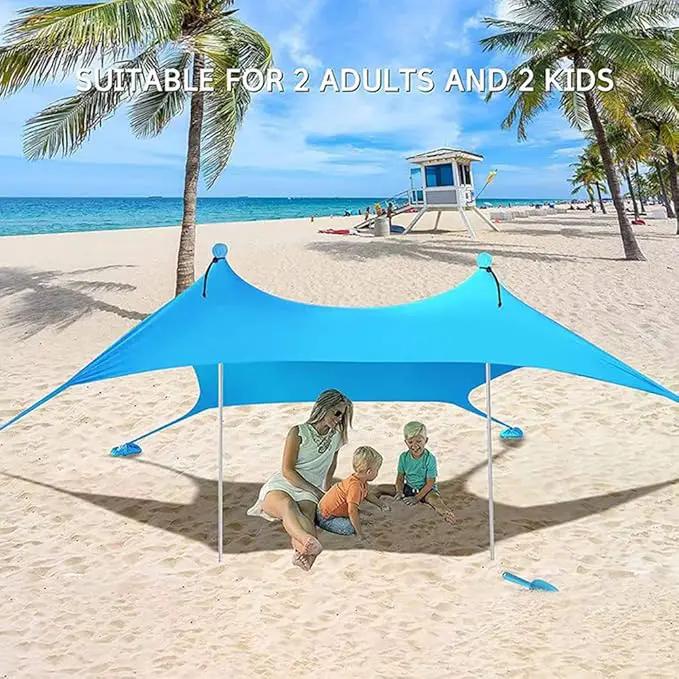 Portable Beach Canopy –Sun Shade Awning CNGH6021 by ECOTREK