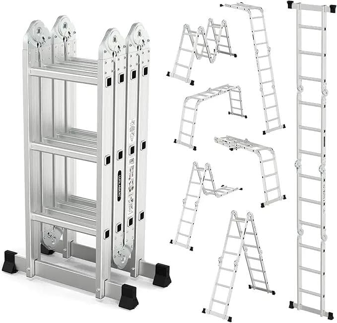 Kiwi Grab Kiwi Grab Ladder Multi Purpose 4.7m with two platforms folding ladder Ladder Multi Purpose 4.7m with two platforms folding ladder
