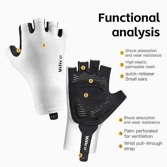 ECOTREK Cycling Gloves Professional Cycling Gloves – Breathable, Cushioned & Non-Slip for Cycling TJ23615 Professional Cycling Gloves – Breathable, Cushioned & Non-Slip for Cycling TJ23615
