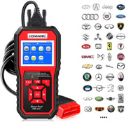 KONNWEI KW850 Professional OBD2 Scanner Auto Code Reader Car Diagnostic Tool Check Engine Light Scan Tool OBD II Cars After 1996 by JBH AUTO PARTS