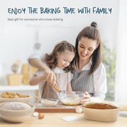 Bread Proofing Basket Set by salelink.co.nz