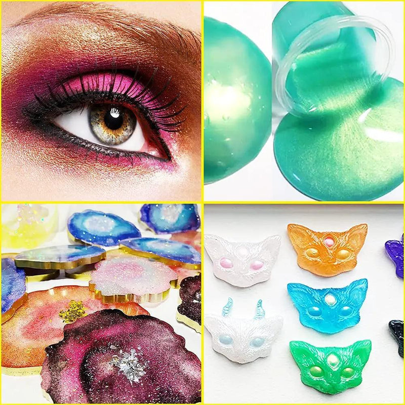 24pcs Pearl Pigment Powder by salelink.co.nz