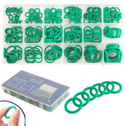 270pcs HNBR Green O Ring Assortment Imperial & Metric Rubber Washer Seal Kit by salelink.co.nz