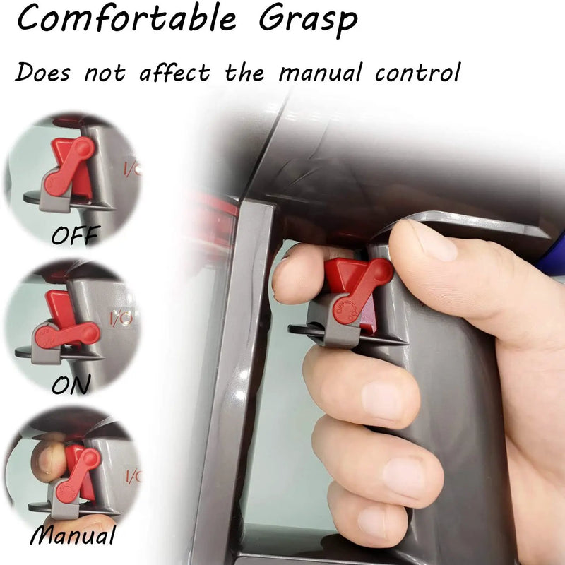 Power Button Trigger Lock Compatible with Dyson V15 V6 V8 V7 V10 V11 by salelink.co.nz