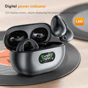 Open Ear Clip Headphones, Wireless Earbuds Bluetooth Earphones by salelink.co.nz