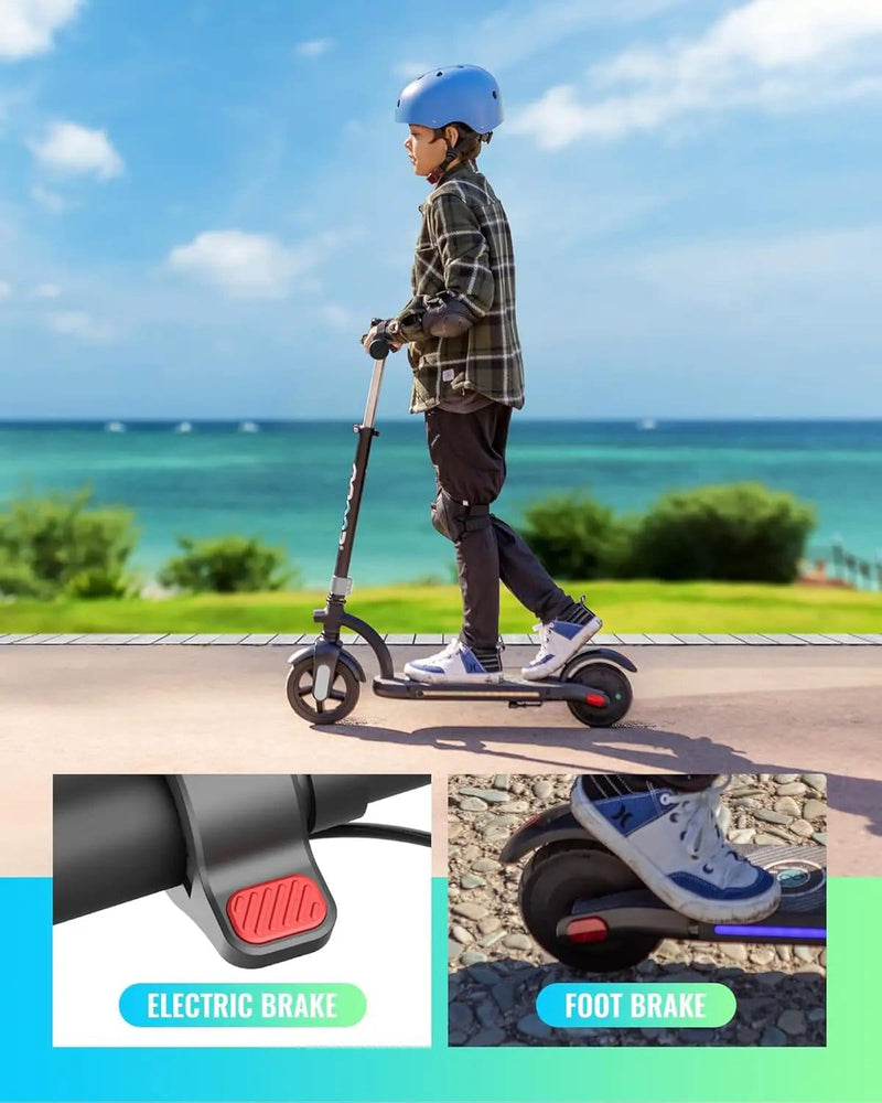 Kiwi eRide Kiwi eRide Ages 8-14 Gyroor H40 Blue Kids Electric Scooter Ages 8-14 Gyroor H40 Blue Kids Electric Scooter