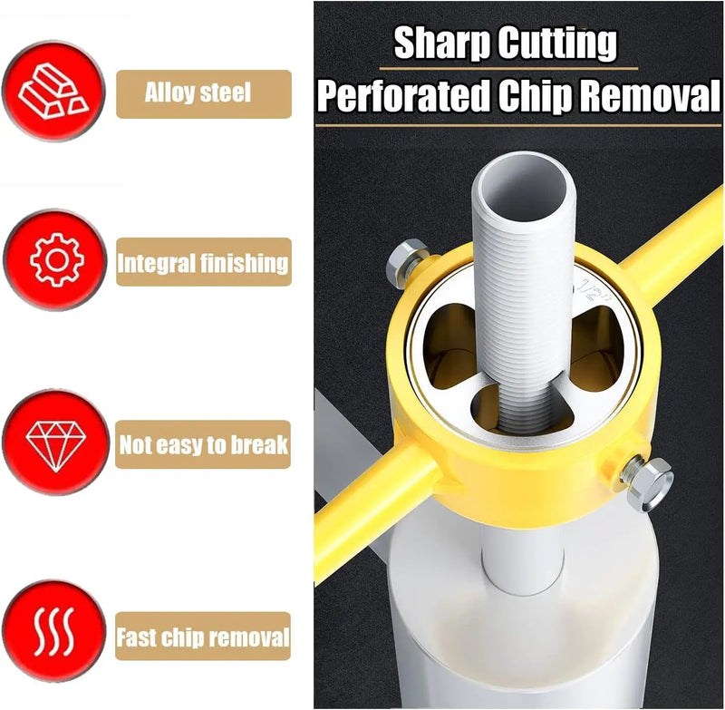 PVC Pipe Threading Kit by salelink.co.nz
