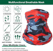 Ecotrek Ice Silk Cooling Face Cover Bandana & Neck Gaiter – HX5401 by ECOTREK