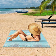 Sandproof Beach Mat – 200 × 200 cm SFJJ6025 by ECOTREK