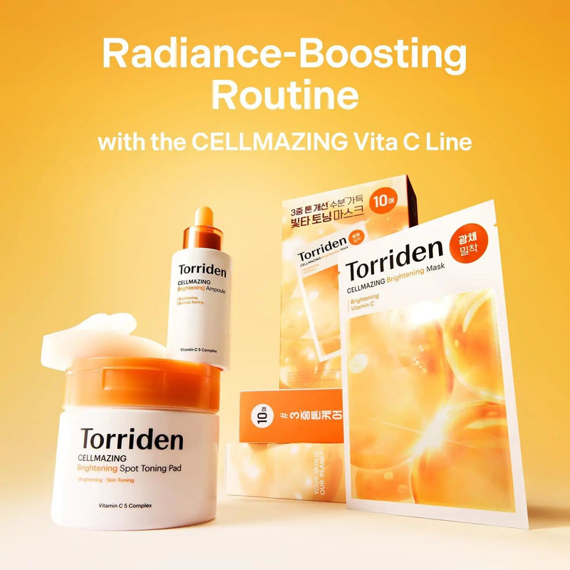 Torriden Cellmazing Vita C Brightening Mask 10 Pack by Poppy Gifts