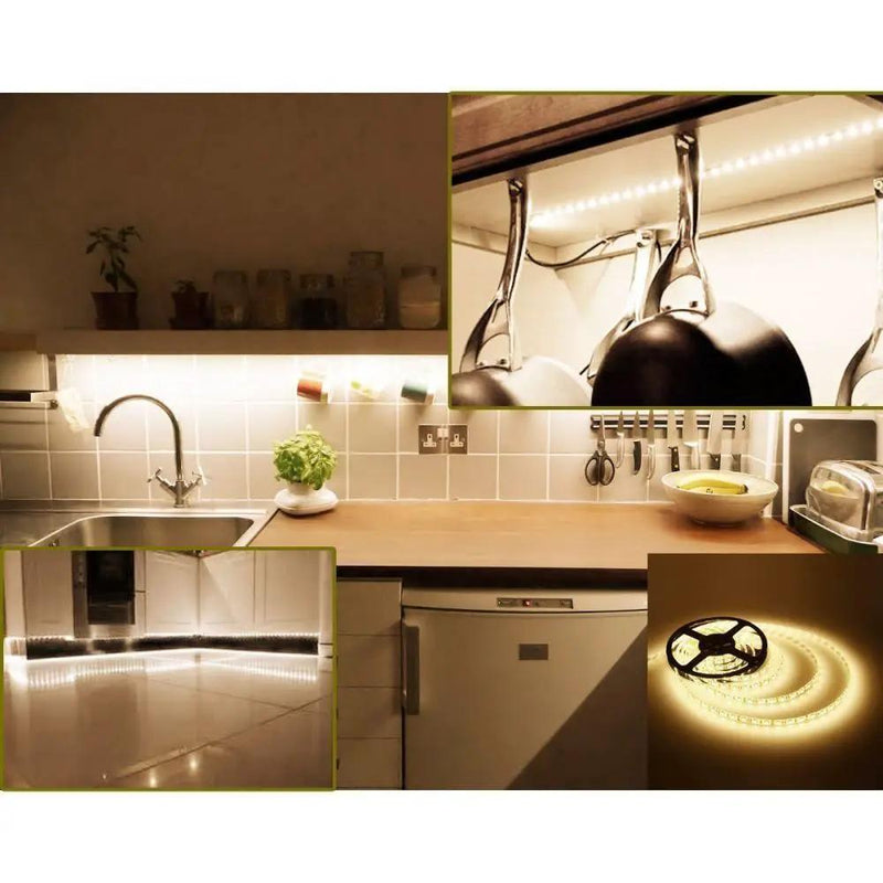 5M Warm White 5050 SMD 12V Led Strip Light by salelink.co.nz
