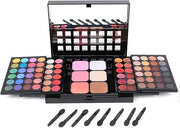 Professional 78 Colors Eye Shadow Palette Makeup Contouring Kit by Poppy Gifts