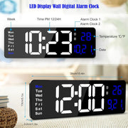 38.7cm Digital Wall Clock by salelink.co.nz