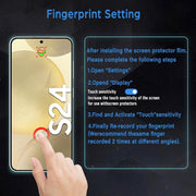 Samsung Galaxy S24 Tempered Glass Screen Protector by salelink.co.nz