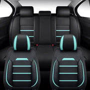 Car Seat Cover Faux Leather Cushion 5 Seater Full Set Front Rear Premium Quality by dealonline.co.nz