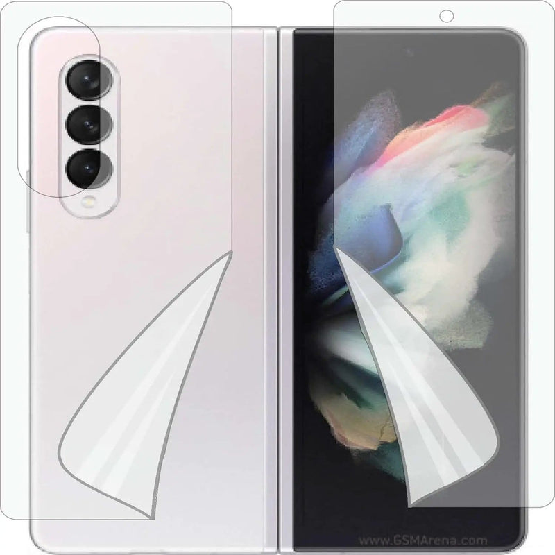9eight5 Mobile Phone Accessories Back Hydrogel Protector for Samsung Galaxy Z Fold3 5G (Pack of 2) Back Hydrogel Protector for Samsung Galaxy Z Fold3 5G (Pack of 2)
