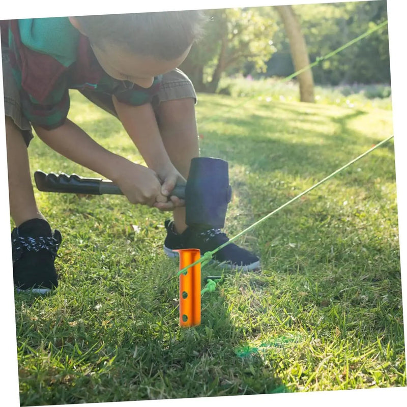 ECOTREK Snow & Sand Tent Stakes – 31cm Aluminum U-Shaped Pegs for Camping & Beach JP5604 by ECOTREK