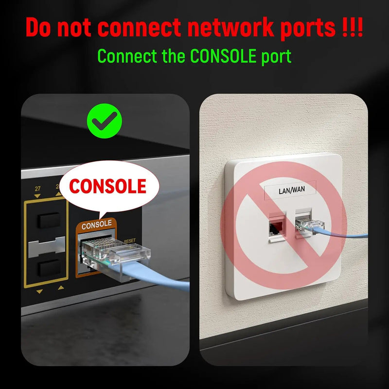 salelink.co.nz Unbranded USB TO RJ45 Serial Console Cable Express Net Cable for Cisco Routers FTDI USB TO RJ45 Serial Console Cable Express Net | Action Outdoors NZ