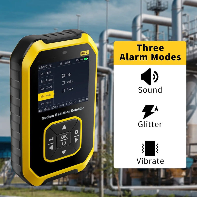 Radiation Dosimeter with LCD Display Measurement y rays, x rays, β rays by salelink.co.nz