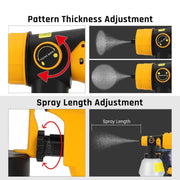 Cordless Spray Gun Paint Sprayer Fits Dewalt 18V Battery by salelink.co.nz