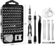 Magnetic Precision Screwdriver Set – 115 in 1 Multi Tool Kit for Electronics & DIY Repair DF5013 by ECOTREK
