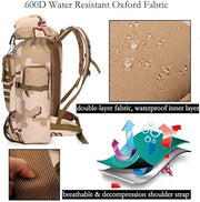 ECOTREK-80L Hiking & Camping Backpack – Waterproof & Durable BDHS9131 by ECOTREK
