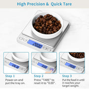 Kitchen Scale 500g/ 0.01g Weight Scale by salelink.co.nz