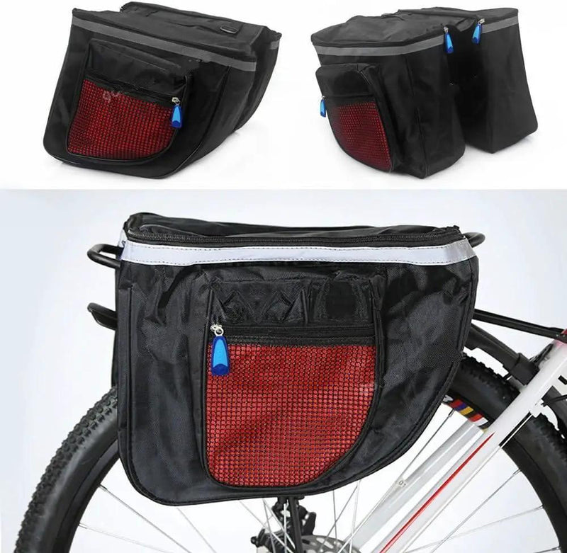 Ecotrek 25L Waterproof Bike Pannier Bag – Rear Rack Cycling Saddle Bag JS16002 by ECOTREK