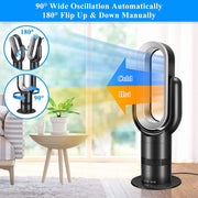 2 in 1 Bladeless Heater Cooler Fan by salelink.co.nz