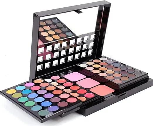 Professional 78 Colors Eye Shadow Palette Makeup Contouring Kit by Poppy Gifts