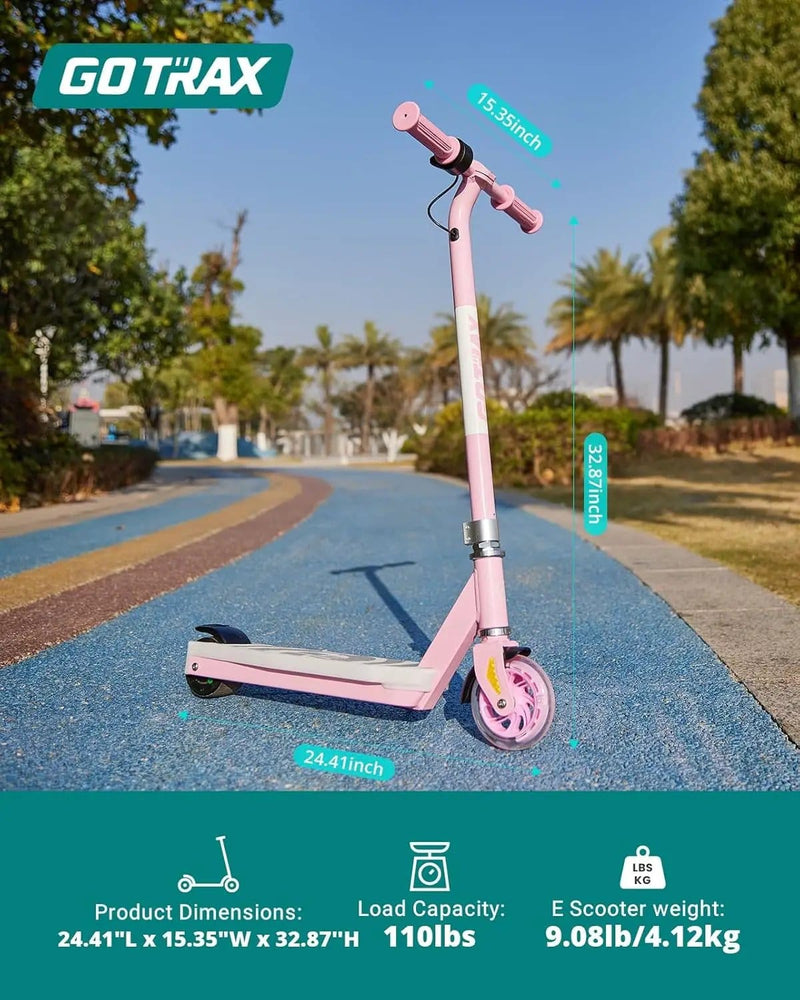 Kiwi eRide Kiwi eRide Ages 4-7 Gotrax SCOUT Kids Electric Scooter PINK Ages 4-7 Gotrax SCOUT Kids Electric Scooter PINK