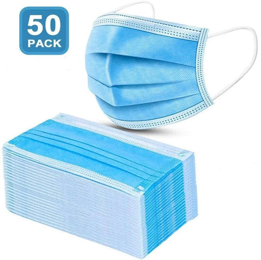 50pcs Face Masks Disposable by salelink.co.nz